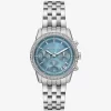 Reloj Mini Bryant en tono plateado