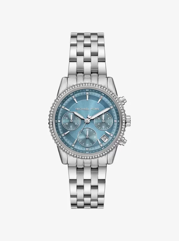 Reloj Mini Bryant en tono plateado