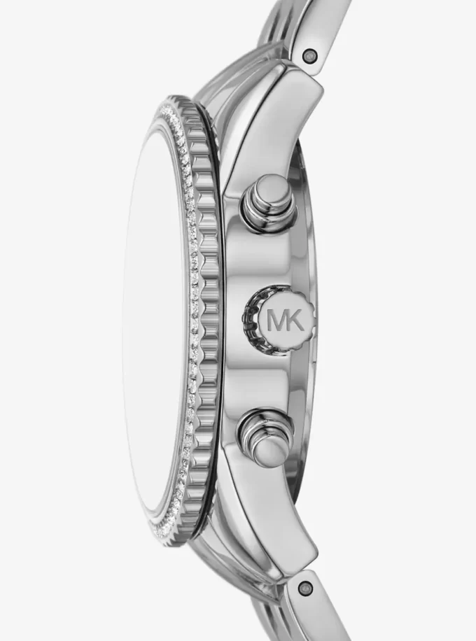 Reloj Mini Bryant en tono plateado