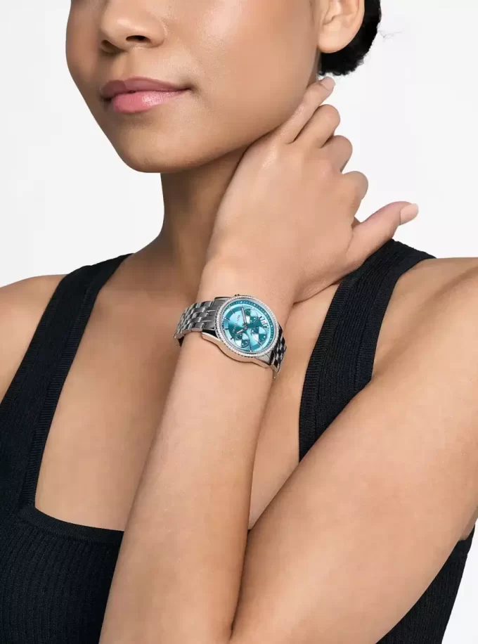 Reloj Mini Bryant en tono plateado