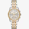Reloj Mini Bryant Pavé de dos tonos Reloj Mini Bryant Pavé de dos tonos