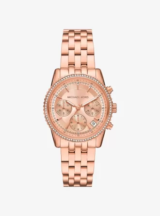 Reloj Mini Bryant Pavé en tono oro rosa Reloj Mini Bryant Pavé en tono oro rosa