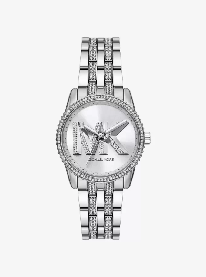 Reloj Mini Bryant Pavé Logo plateado Reloj Mini Bryant Pavé Logo plateado