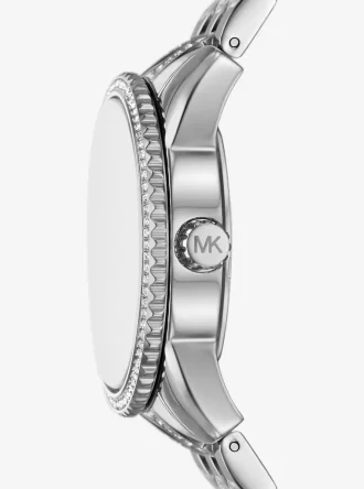 Reloj Mini Bryant Pavé Logo plateado