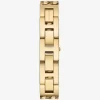 Reloj Mini Darrington con cadena de eslabones en tono dorado