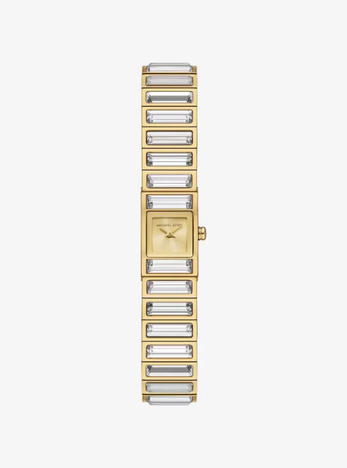 Reloj Mini Darrington de edición limitada con bisel pavé y acabado dorado Reloj Mini Darrington de edición limitada con bisel pavé y acabado dorado