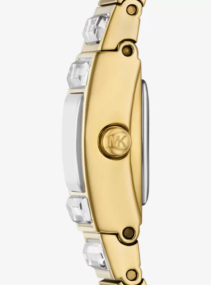 Reloj Mini Darrington de edición limitada con bisel pavé y acabado dorado Reloj Mini Darrington de edición limitada con bisel pavé y acabado dorado