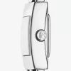 Reloj Mini Darrington de eslabones de cadena plateados Reloj Mini Darrington de eslabones de cadena plateados