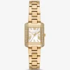 Reloj Mini Emery Pavé en tono dorado Reloj Mini Emery Pavé en tono dorado