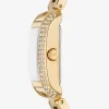 Reloj Mini Emery Pavé en tono dorado Reloj Mini Emery Pavé en tono dorado
