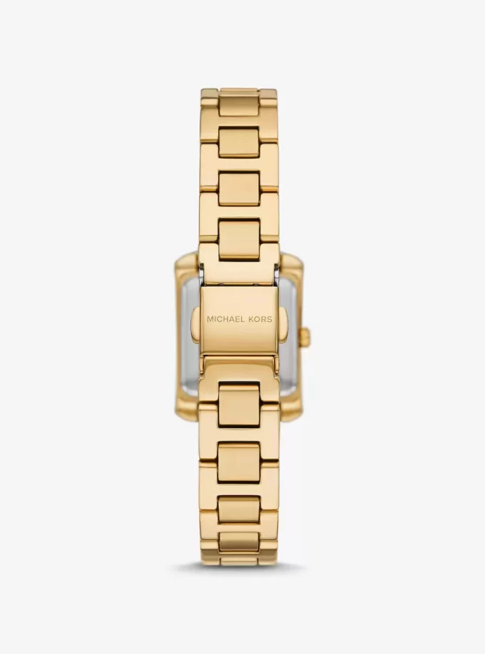 Reloj Mini Emery Pavé en tono dorado Reloj Mini Emery Pavé en tono dorado