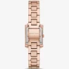 Reloj Mini Emery Pavé en tono oro rosa Reloj Mini Emery Pavé en tono oro rosa