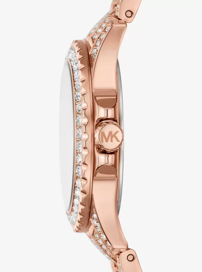 Reloj Mini Everest Pavé en tono oro rosa Reloj Mini Everest Pavé en tono oro rosa