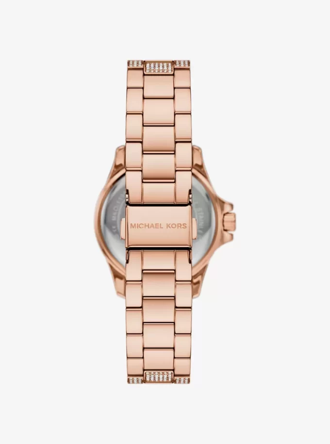 Reloj Mini Everest Pavé en tono oro rosa Reloj Mini Everest Pavé en tono oro rosa
