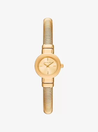 Reloj Mini Gramercy en tono dorado