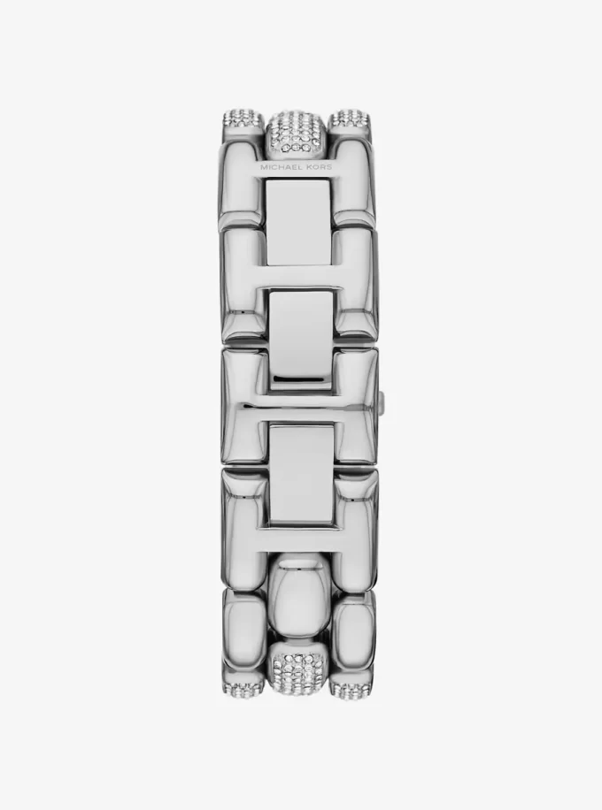 Reloj Mini Hally Pavé plateado Reloj Mini Hally Pavé plateado
