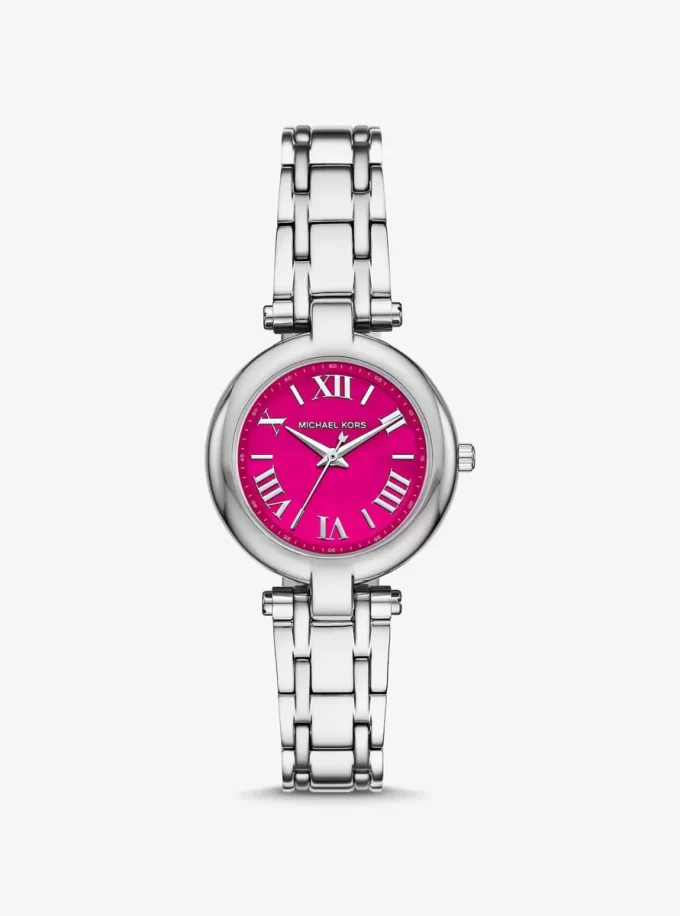 Reloj Mini Laney en tono plateado