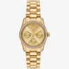 Reloj Mini Lexington con pavé dorado Reloj Mini Lexington con pavé dorado
