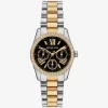 Reloj Mini Lexington Pavé de dos tonos Reloj Mini Lexington Pavé de dos tonos