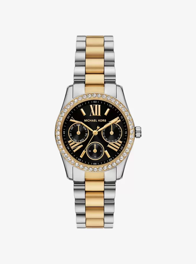 Reloj Mini Lexington Pavé de dos tonos Reloj Mini Lexington Pavé de dos tonos