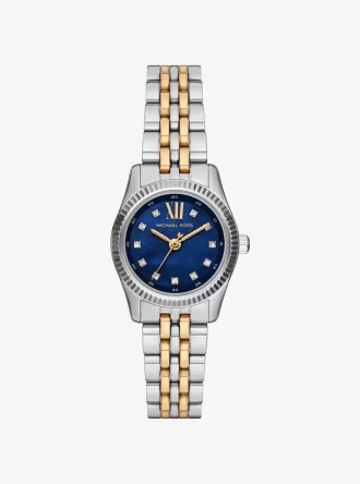 Reloj Mini Lexington Pavé de dos tonos