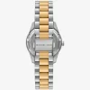 Reloj Mini Lexington Pavé de dos tonos Reloj Mini Lexington Pavé de dos tonos