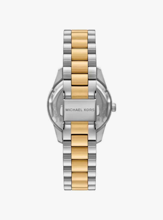 Reloj Mini Lexington Pavé de dos tonos Reloj Mini Lexington Pavé de dos tonos