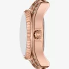 Reloj Mini Lexington Pavé en tono oro rosa Reloj Mini Lexington Pavé en tono oro rosa