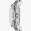 Reloj Mini Lexington Pavé plateado