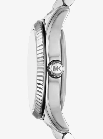 Reloj Mini Lexington Pavé plateado