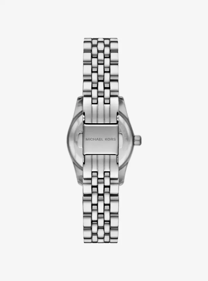Reloj Mini Lexington Pavé plateado Reloj Mini Lexington Pavé plateado