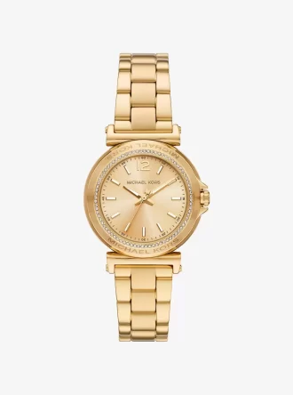 Reloj Mini Maren Pavé Dorado
