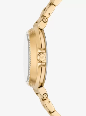 Reloj Mini Maren Pavé Dorado