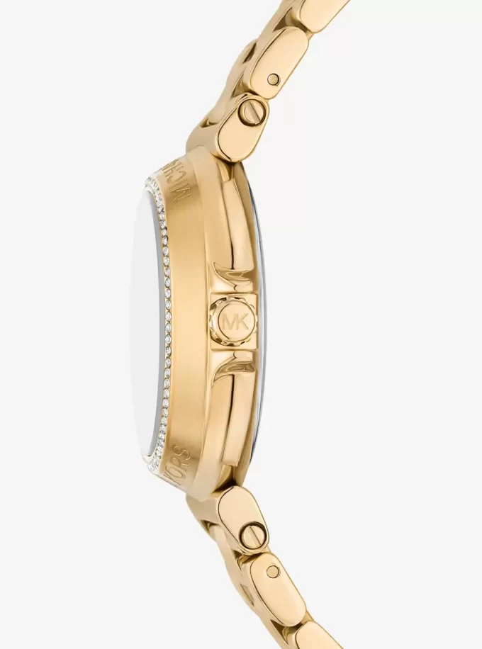 Reloj Mini Maren Pavé Dorado