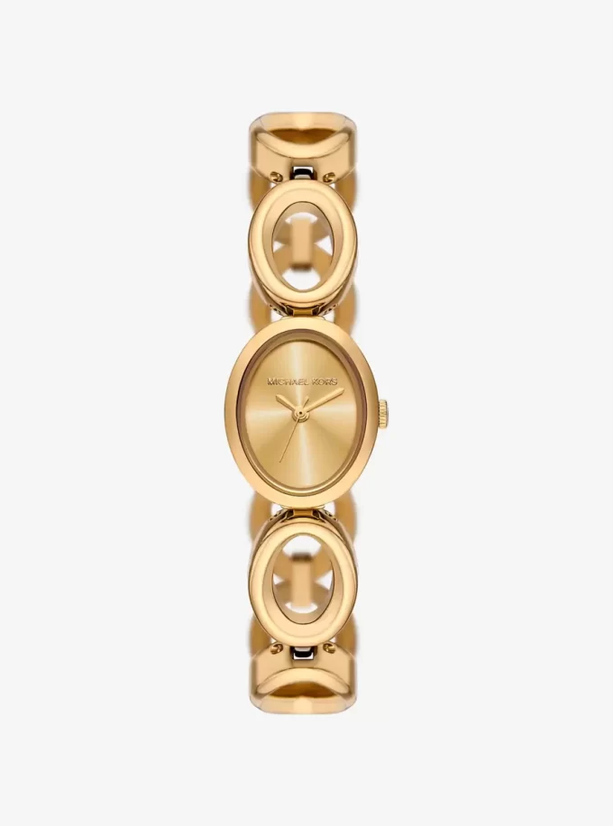 Reloj Mini Maude de eslabones dorados Reloj Mini Maude de eslabones dorados