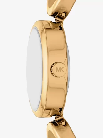 Reloj Mini Maude de eslabones dorados
