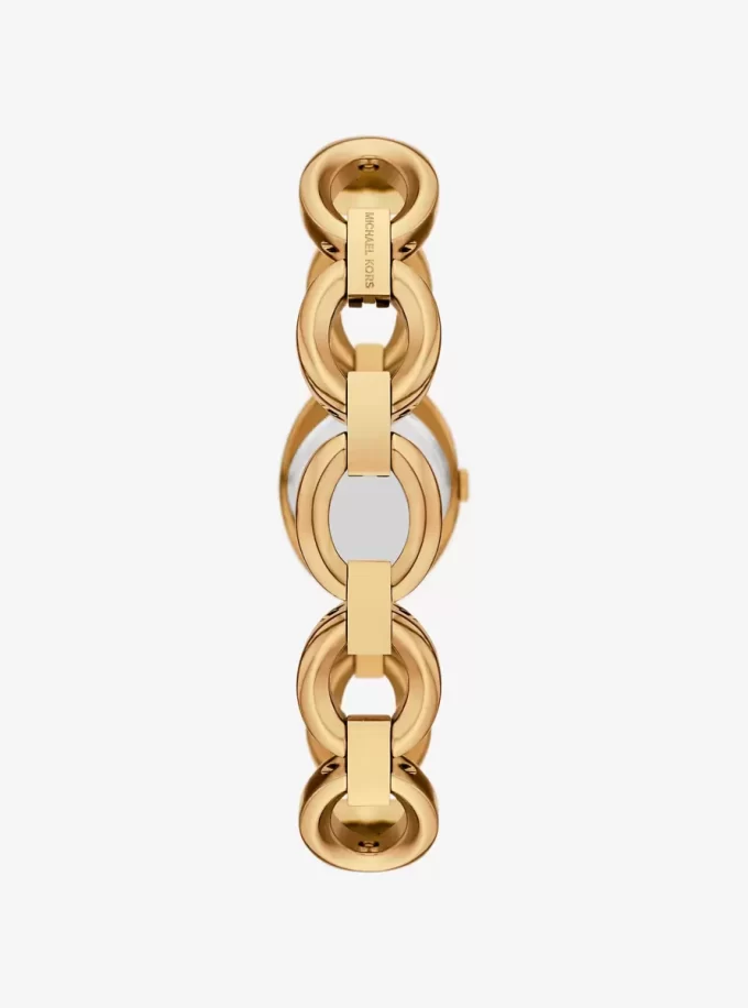 Reloj Mini Maude de eslabones dorados Reloj Mini Maude de eslabones dorados