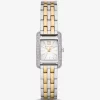 Reloj Mini Monroe Pavé de dos tonos Reloj Mini Monroe Pavé de dos tonos