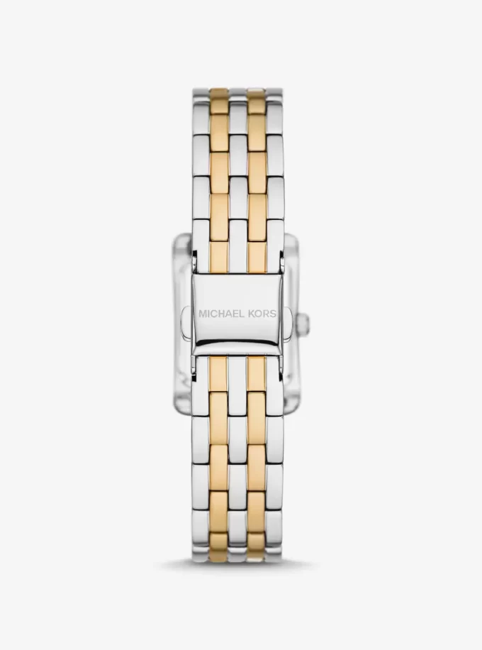 Reloj Mini Monroe Pavé de dos tonos Reloj Mini Monroe Pavé de dos tonos