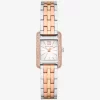 Reloj Mini Monroe Pavé de tres tonos Reloj Mini Monroe Pavé de tres tonos