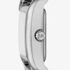 Reloj Mini Monroe plateado de doble envoltura Reloj Mini Monroe plateado de doble envoltura