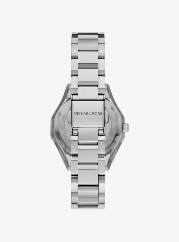 Reloj Mini Raquel Pavé Plateado Reloj Mini Raquel Pavé Plateado
