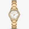 Reloj Mini Sage Pavé en tono dorado Reloj Mini Sage Pavé en tono dorado