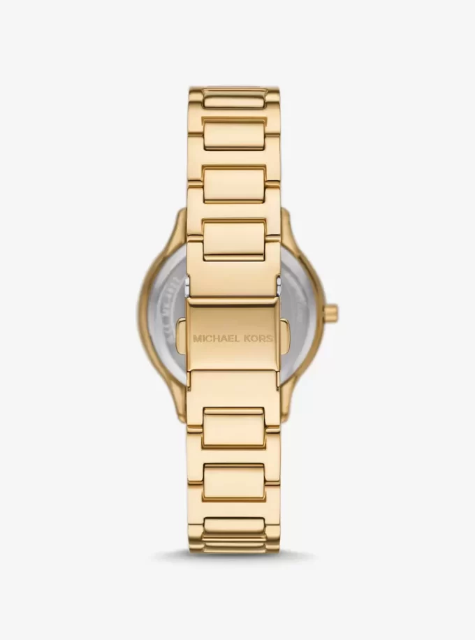 Reloj Mini Sage Pavé en tono dorado Reloj Mini Sage Pavé en tono dorado