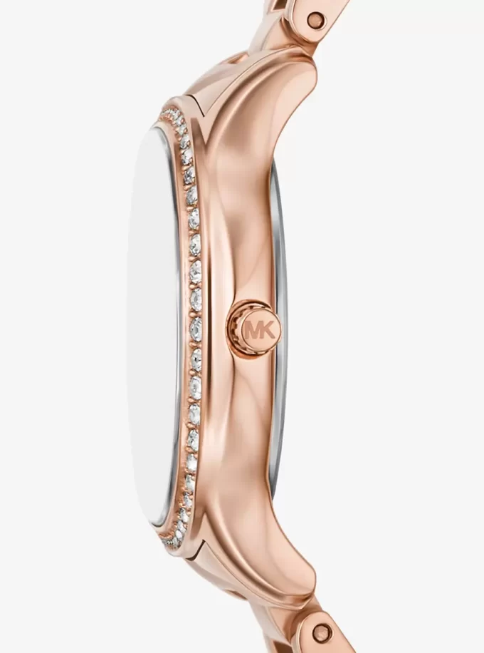 Reloj Mini Sage Pavé en tono oro rosa Reloj Mini Sage Pavé en tono oro rosa