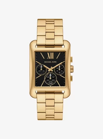 Reloj Monroe en tono dorado