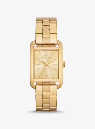 Reloj Monroe en tono dorado