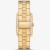 Reloj Monroe en tono dorado