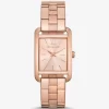 Reloj Monroe en tono oro rosa