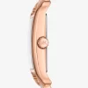 Reloj Monroe en tono oro rosa